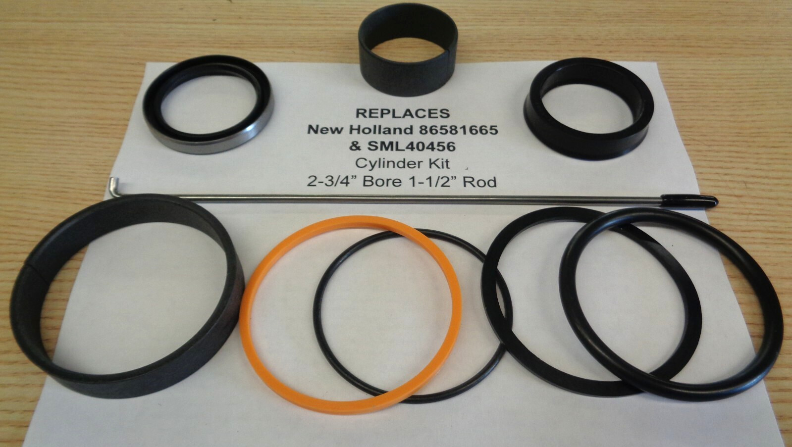 Replaces 86581665 & SML40456 Seal Kit fits some New Holland loaders Read Details