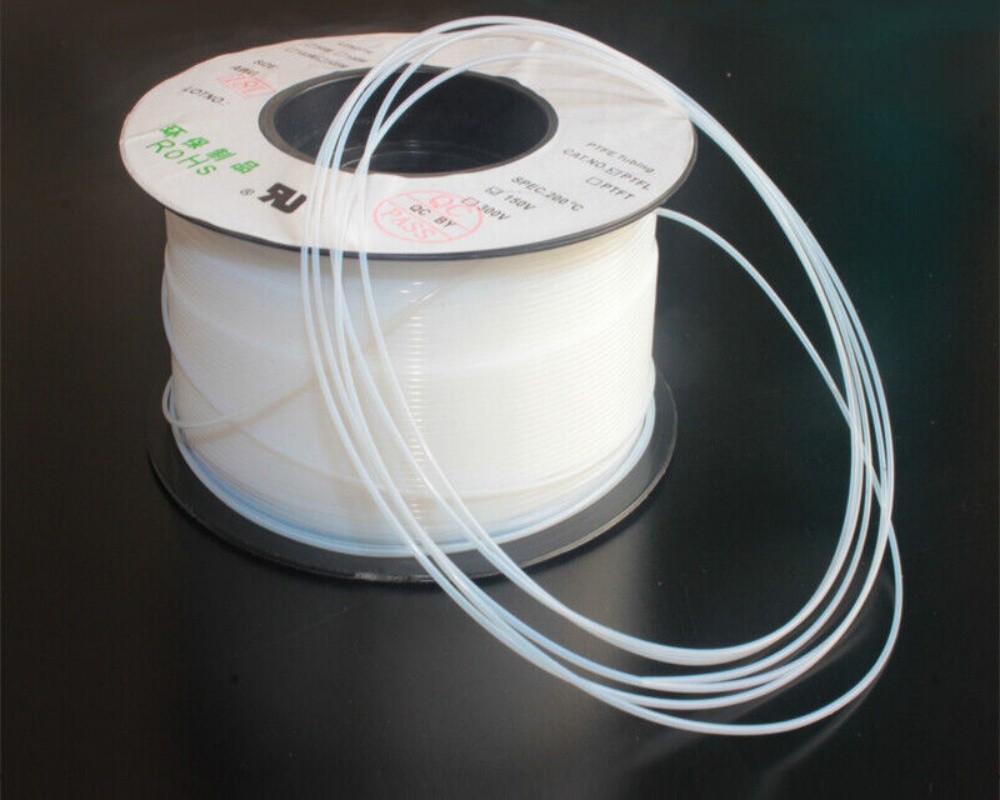 Size T PTFE 0.38mm~5.28mm Tubing Pipe Multiple ID and OD Selectable 10 Meters