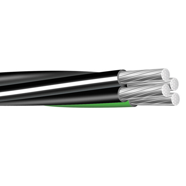 2-2-4-6 Aluminum MHF Mobile Home Feeder Direct Burial Cable (100 Amp) 600V