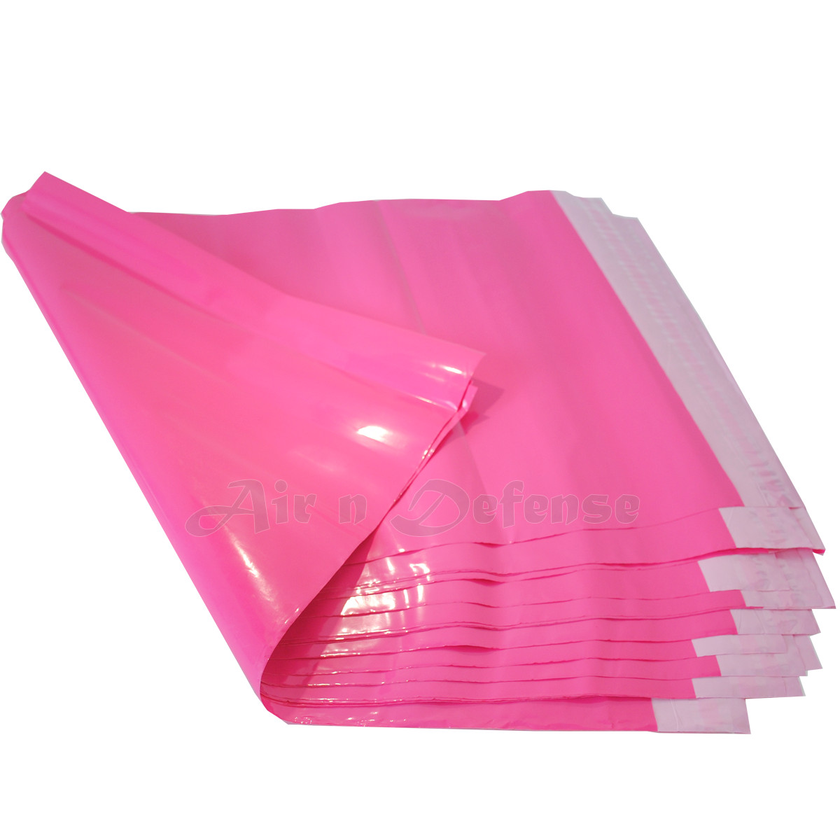 10 x 13″ Poly Mailers 2.5 MIL AirnDefense Pink Red Light Green Blue Yellow