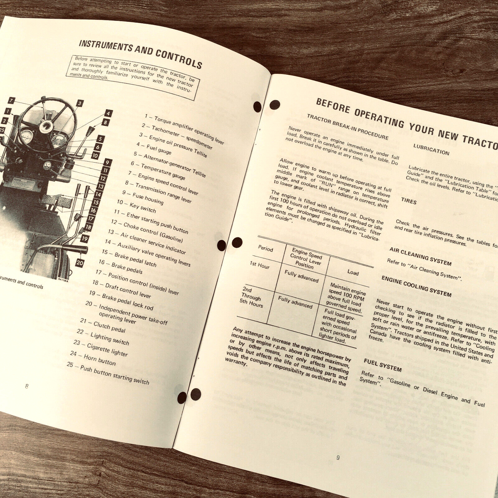 Farmall International 666 Tractor Operators Manual Owners Book Maintenance Book