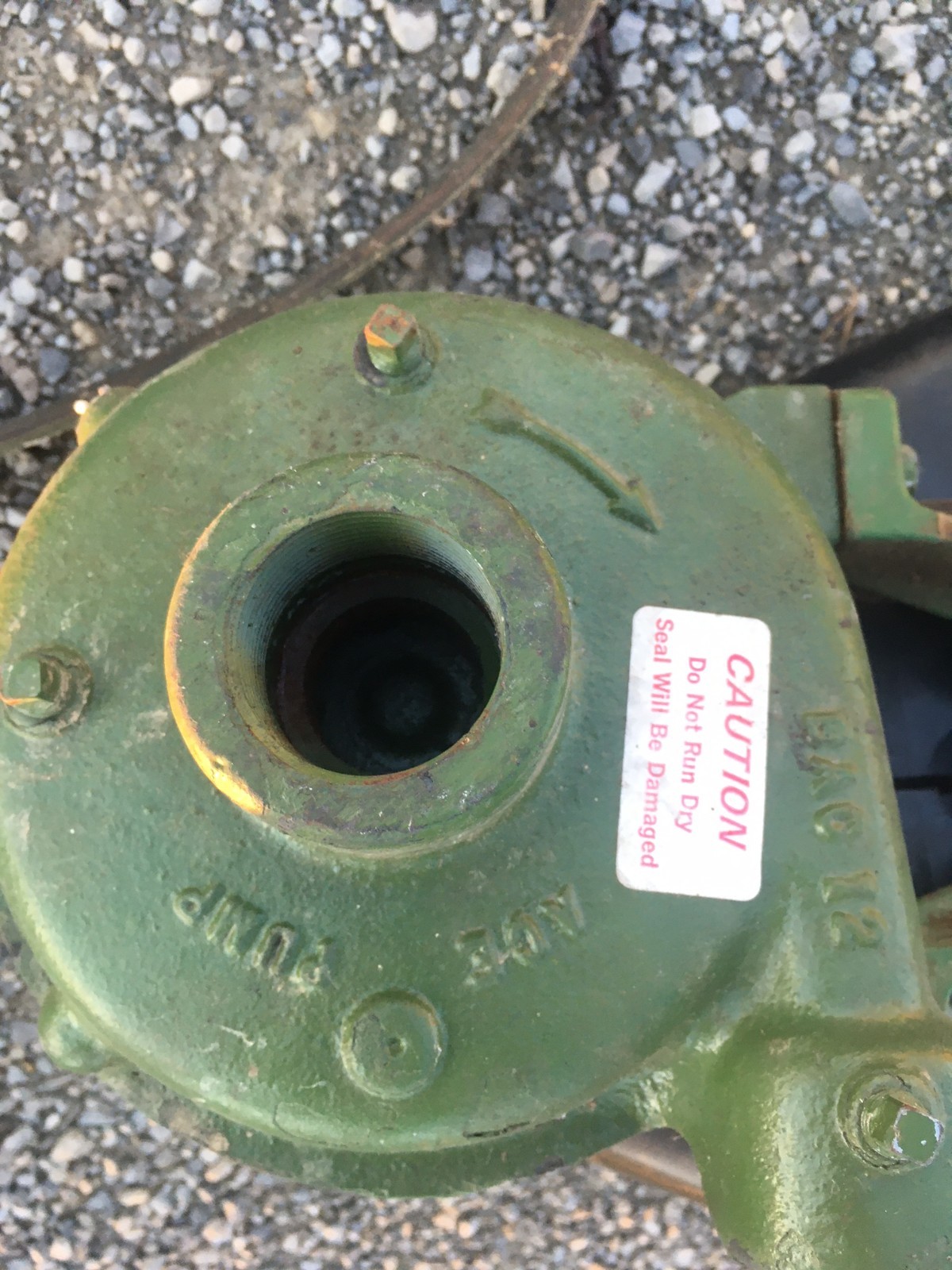 Ace belt driven centrifugal sprayer pump model PTOC – 600 -10