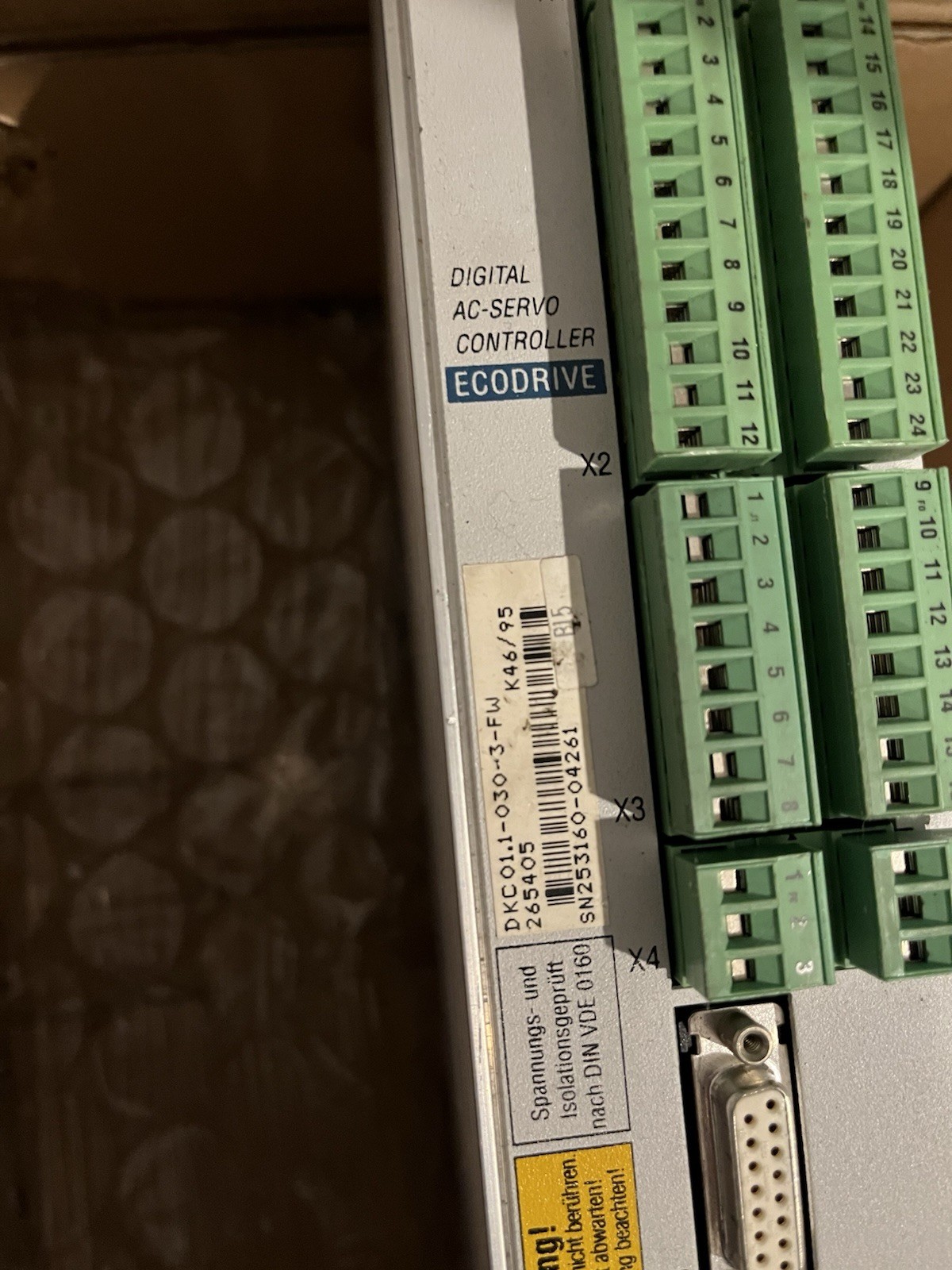Indramat DKC01.1-030-3-FW Servo Drive
