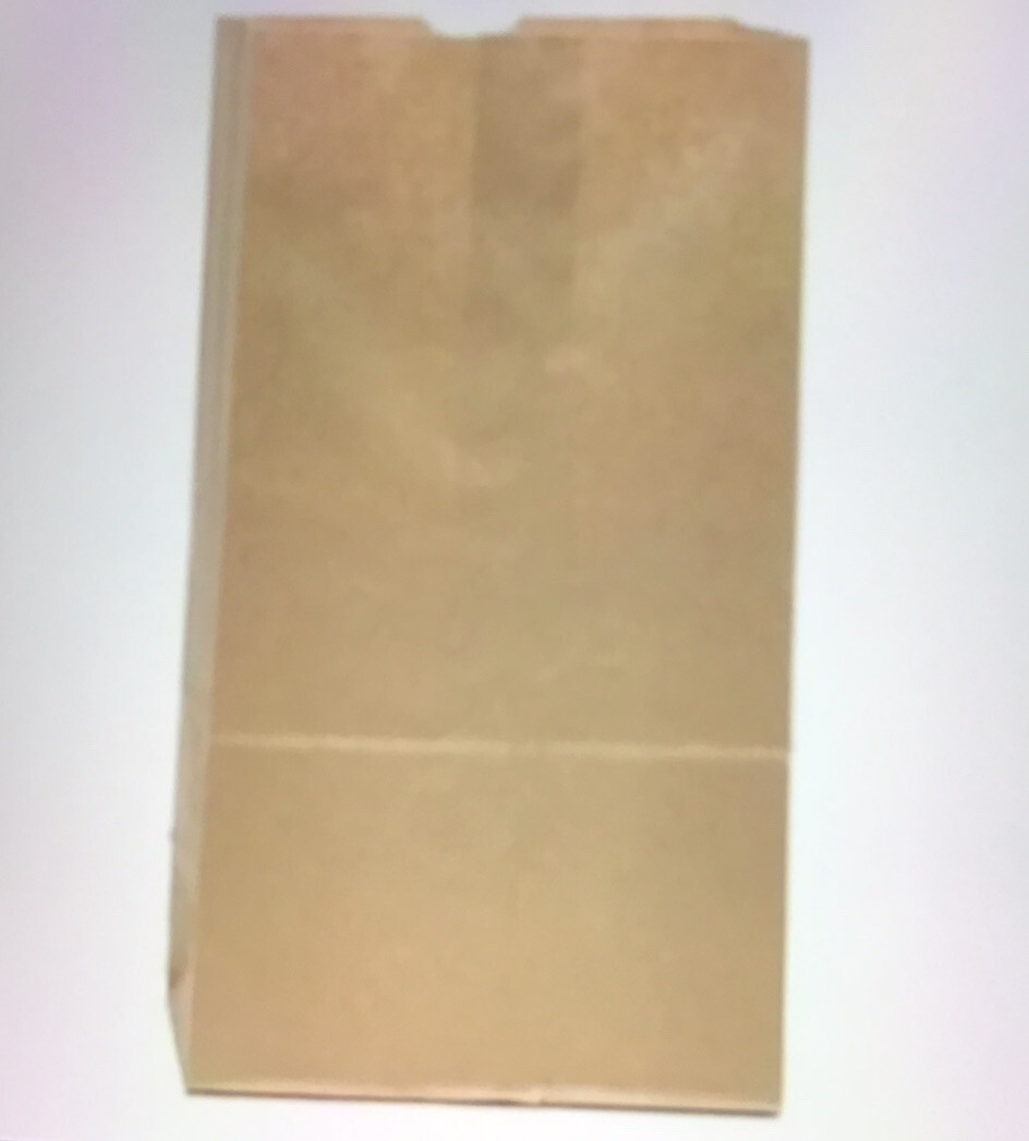 Premium Quality Duro Brown Paper BagS, 2 Pound Kraft FSC Bags 500 Count # 18402