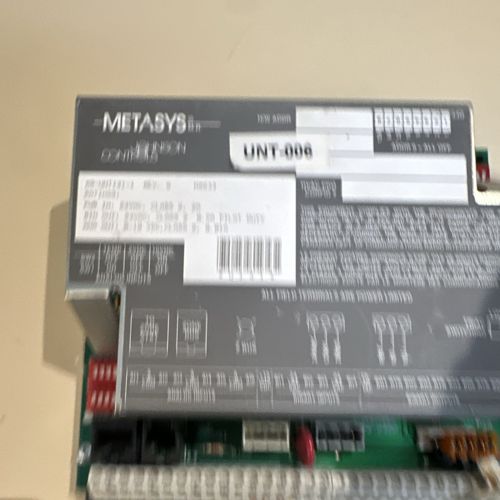 Johnson Controls Metasys UNT-006 Unit Controller AS-UNT141-1 24 VAC