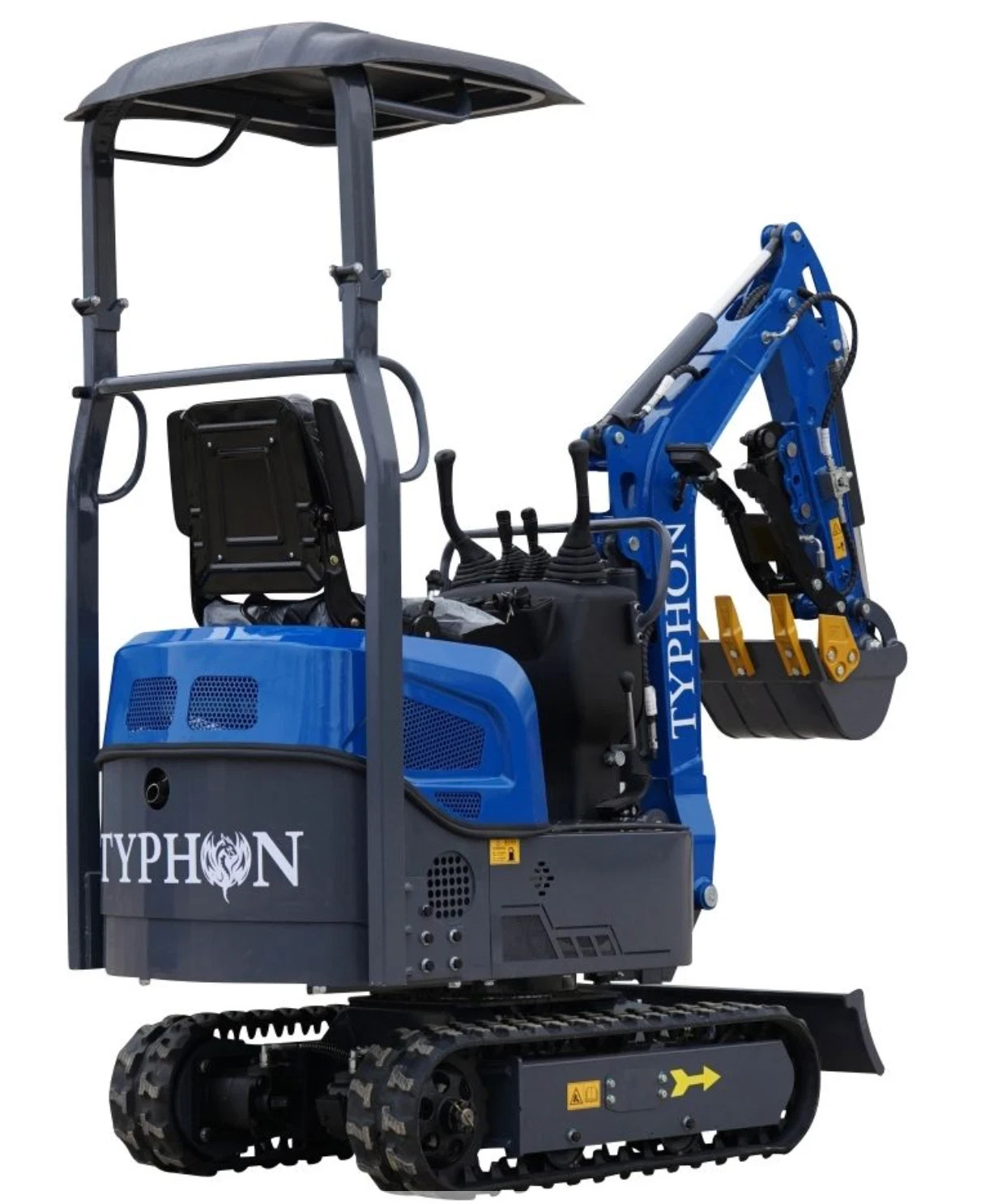13 Attachments Bundle TERROR XI Mini Excavator Digger 13.5hp Gas B&S EPA Engine