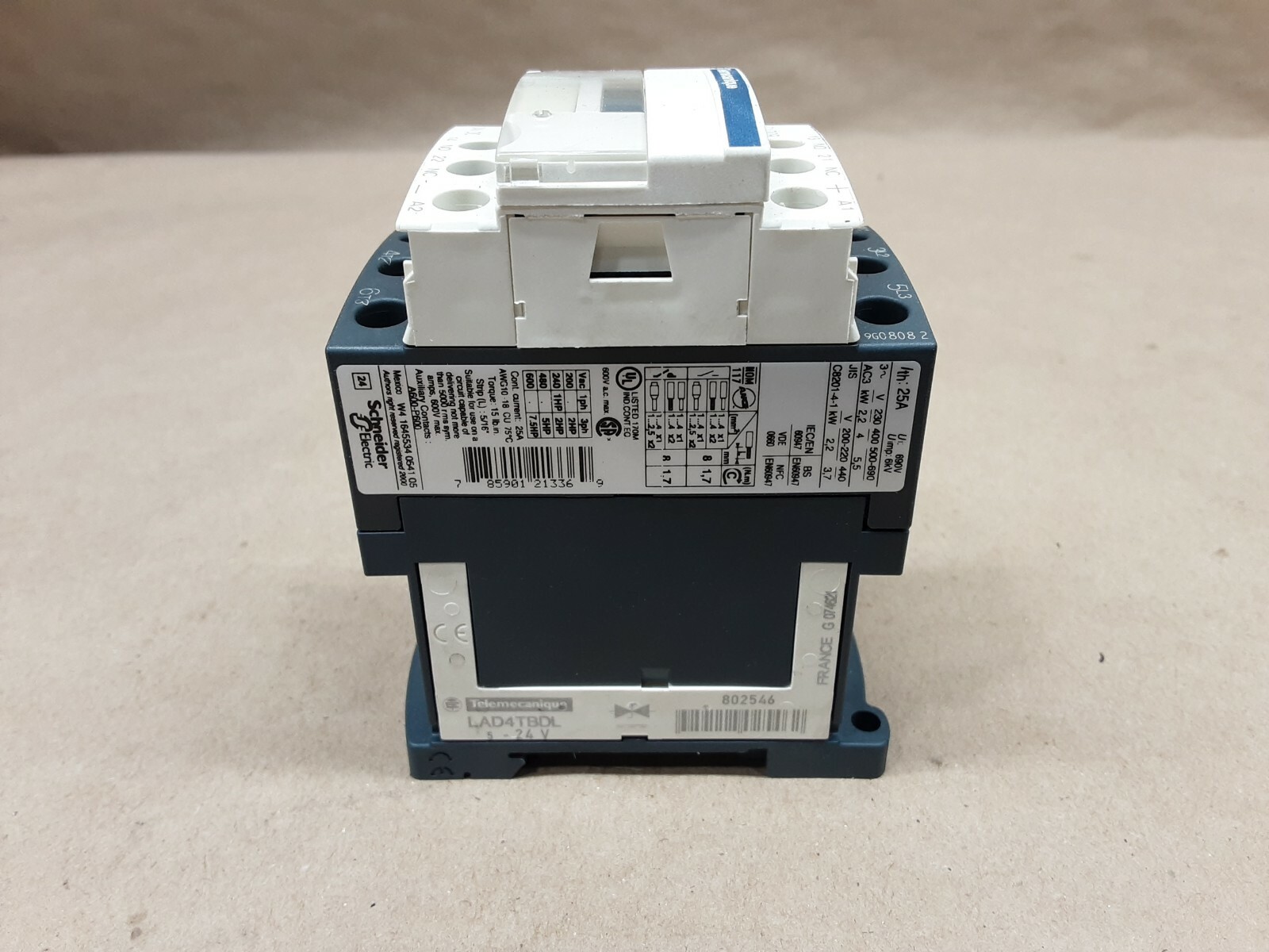 TELEMECANIQUE CONTACTOR LC1D09BD #1016F39*KR