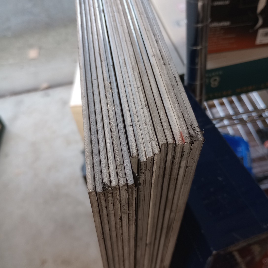 1/8″ .125 Aluminum Sheet Plate 12″ x 24″ FLAT STOCK 5052 12×24 USA/Vinyl 1 Side