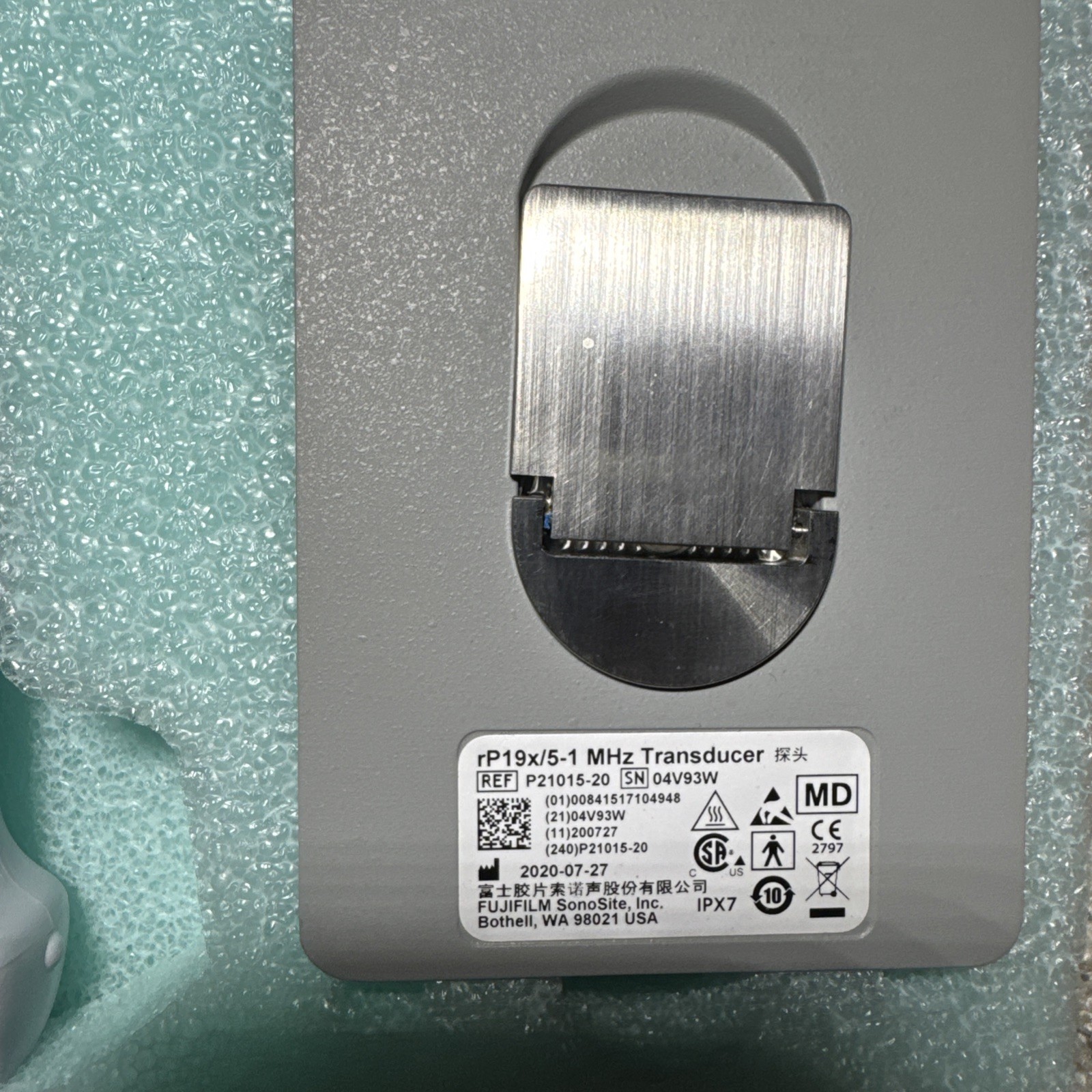 FUJI/SONOSITE rP19x Transducer PN: P21015-20