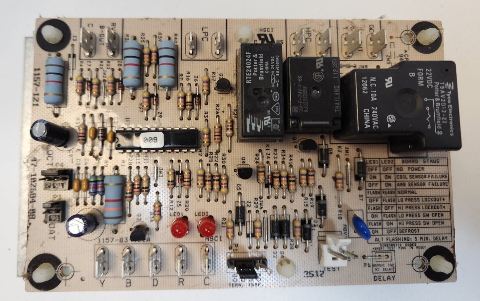 Rheem Ruud Control Board 1157-121 47-102684-08