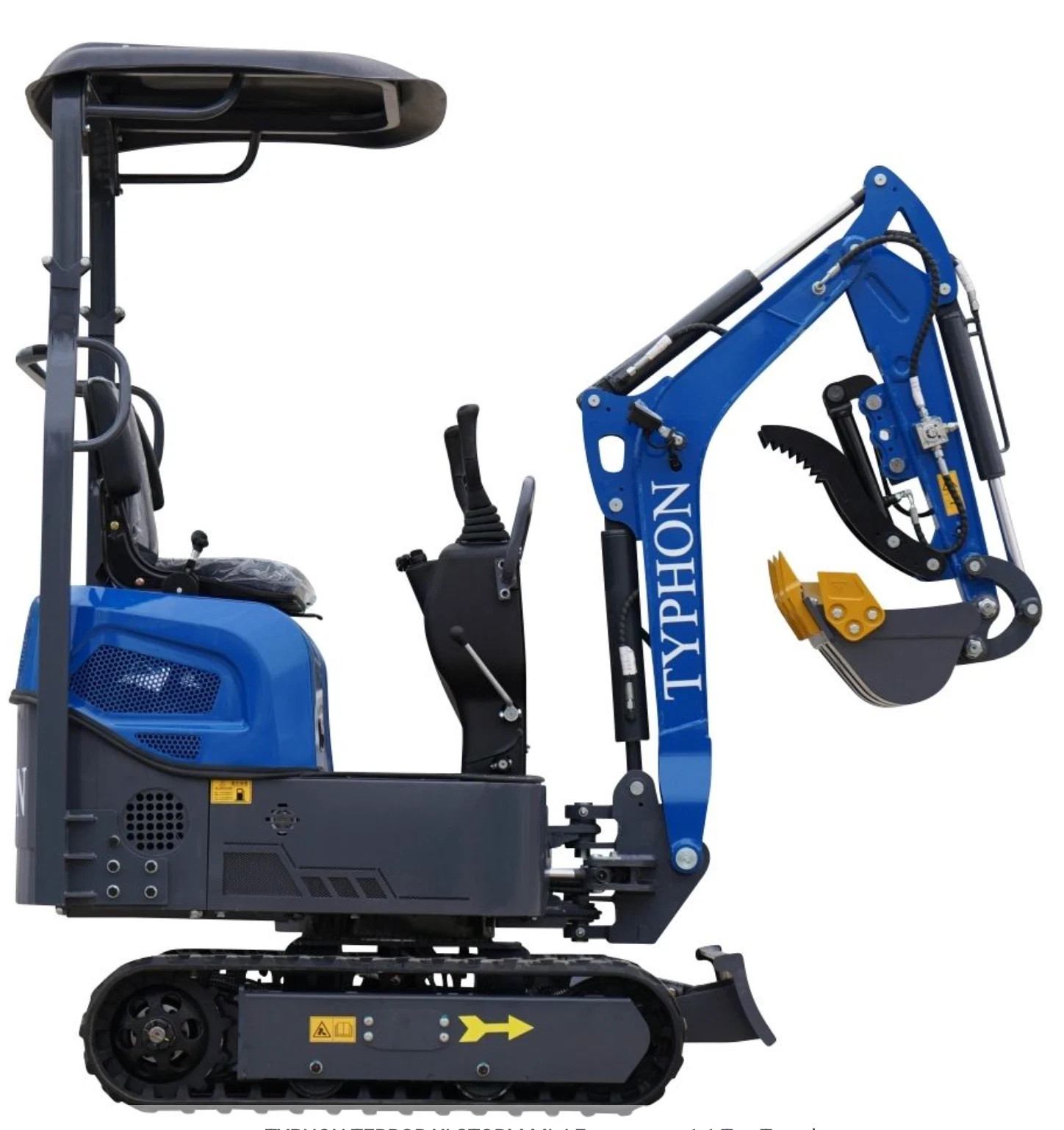 13 Attachments Bundle TERROR XI Mini Excavator Digger 13.5hp Gas B&S EPA Engine