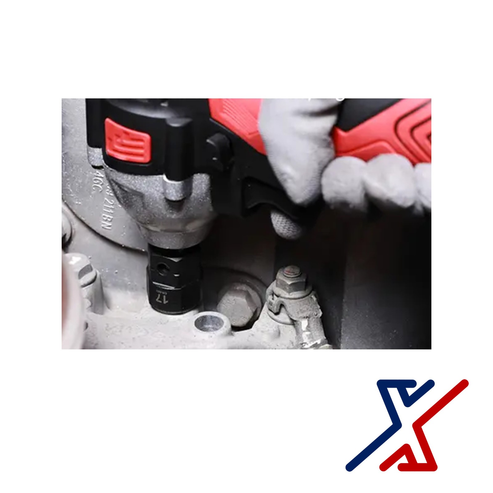 21mm. x 1/2″ Drive Nano Socket / Stuby Socket by X1 Tools