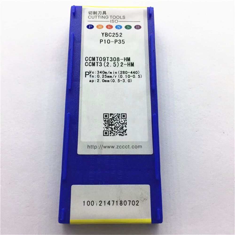 10pcs(1pack) CCMT09T308-HM CCMT3(2.5)2-HM Carbide Inserts