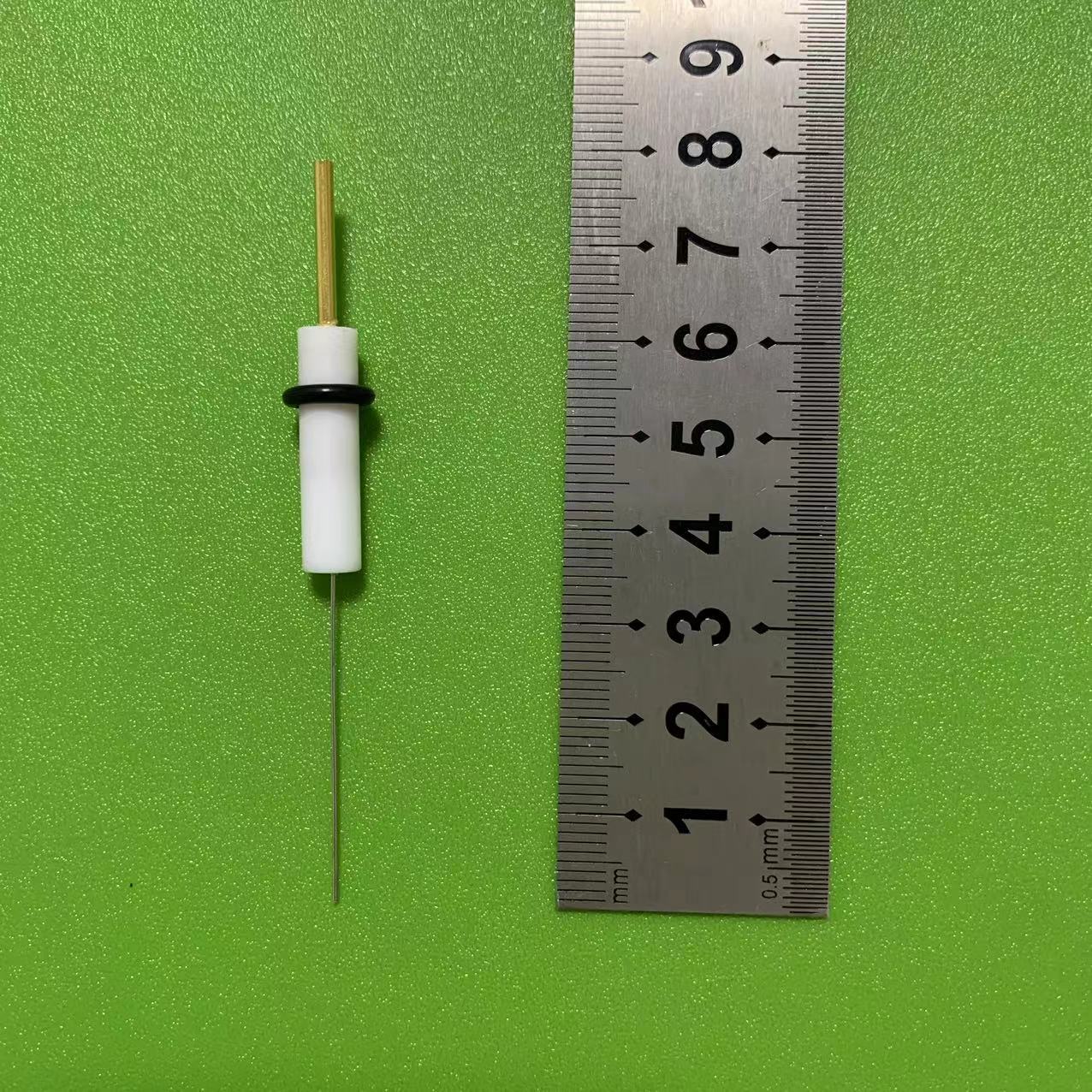 1PC φ 0.5mm * 37mm platinum wire electrode PTFE encapsulated PTFE jacket purity