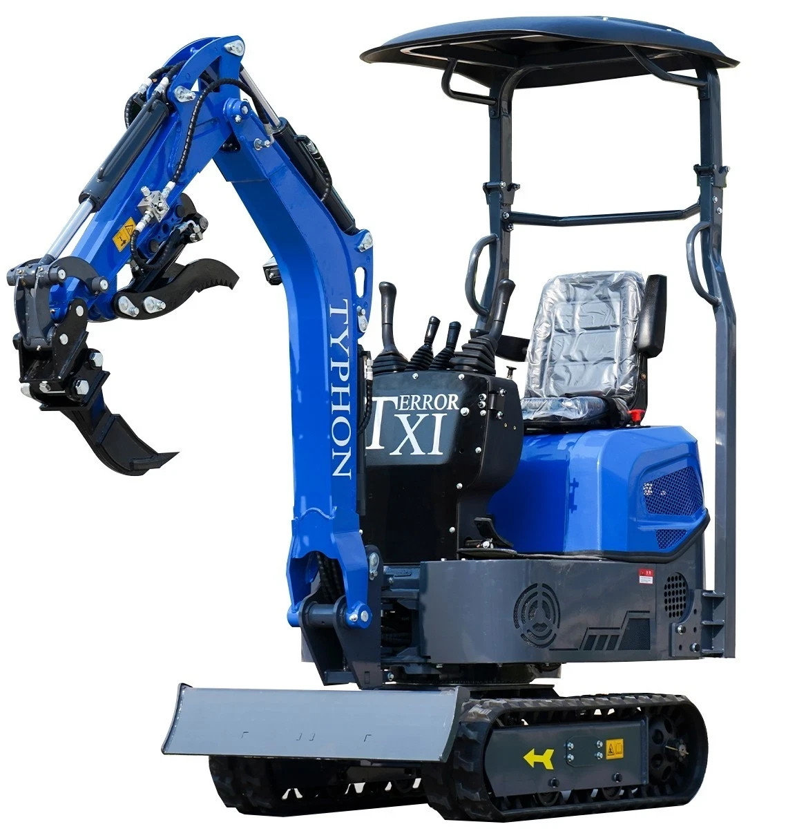 13 Attachments Bundle TERROR XI Mini Excavator Digger 13.5hp Gas B&S EPA Engine