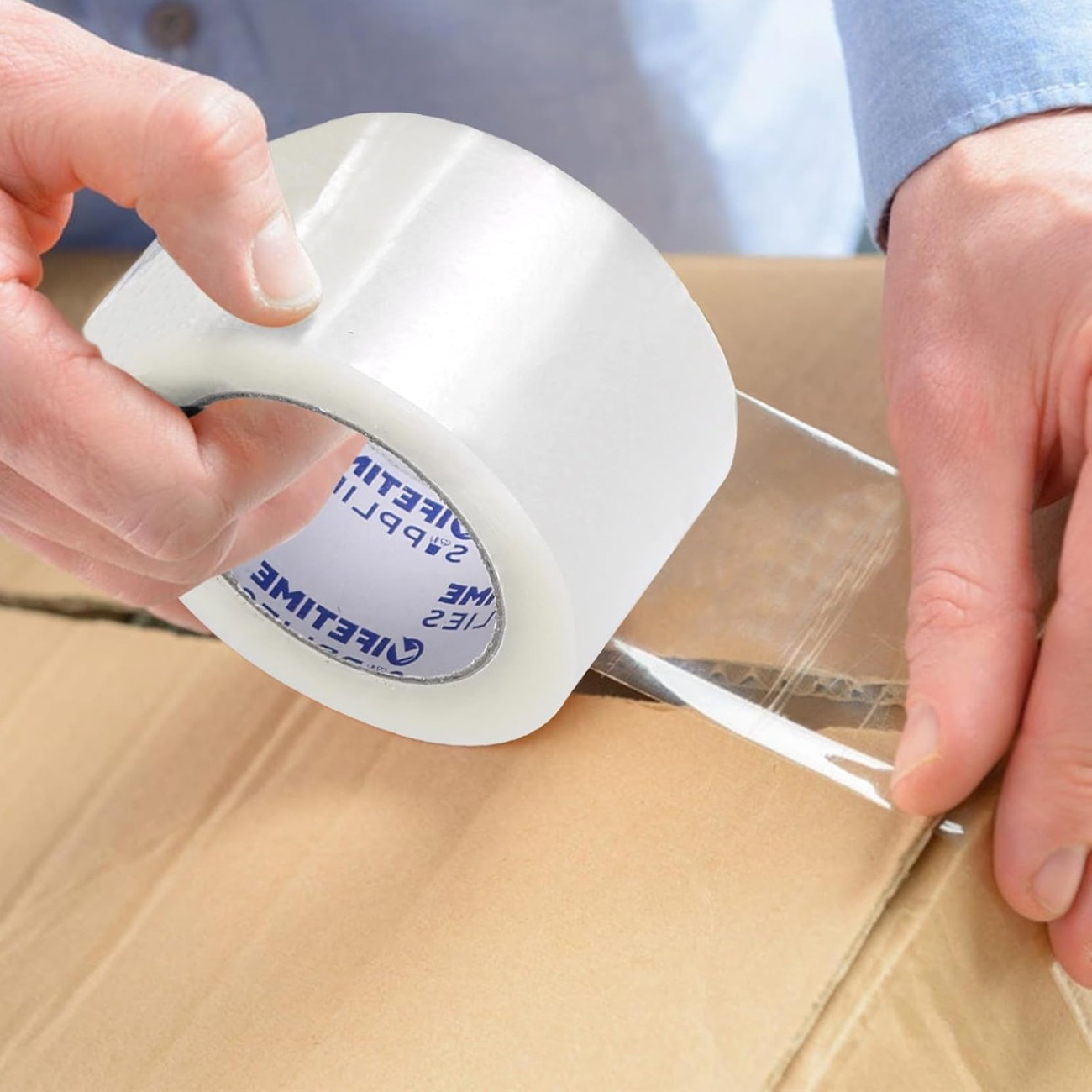 24 Rolls of Heavy-Duty Carton Sealing Packing Tape 3″ x 110 Yards 2.4 mil