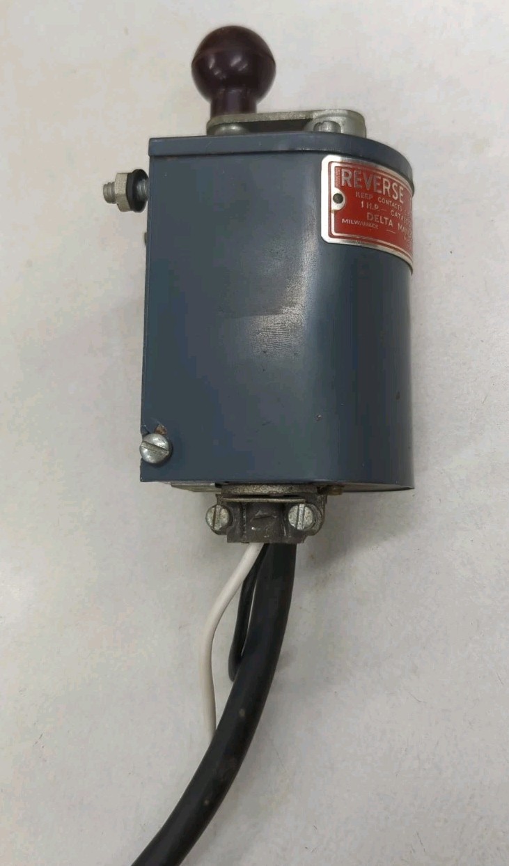 Delta Manufacturing Company Forward Reverse Drum Switch No. 1116 1HP 110-120volt