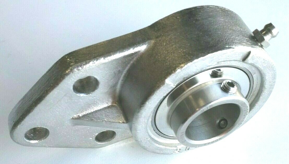 Premium SUCSFB207-20 STAINLESS UCFB207-20 3-Bolt Flange Bracket Unit 1-1/4″ ID