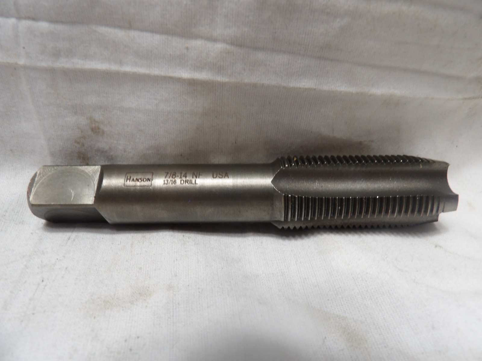Hanson 7/8″-14 NF Hand Threading Tap – Made in the USA