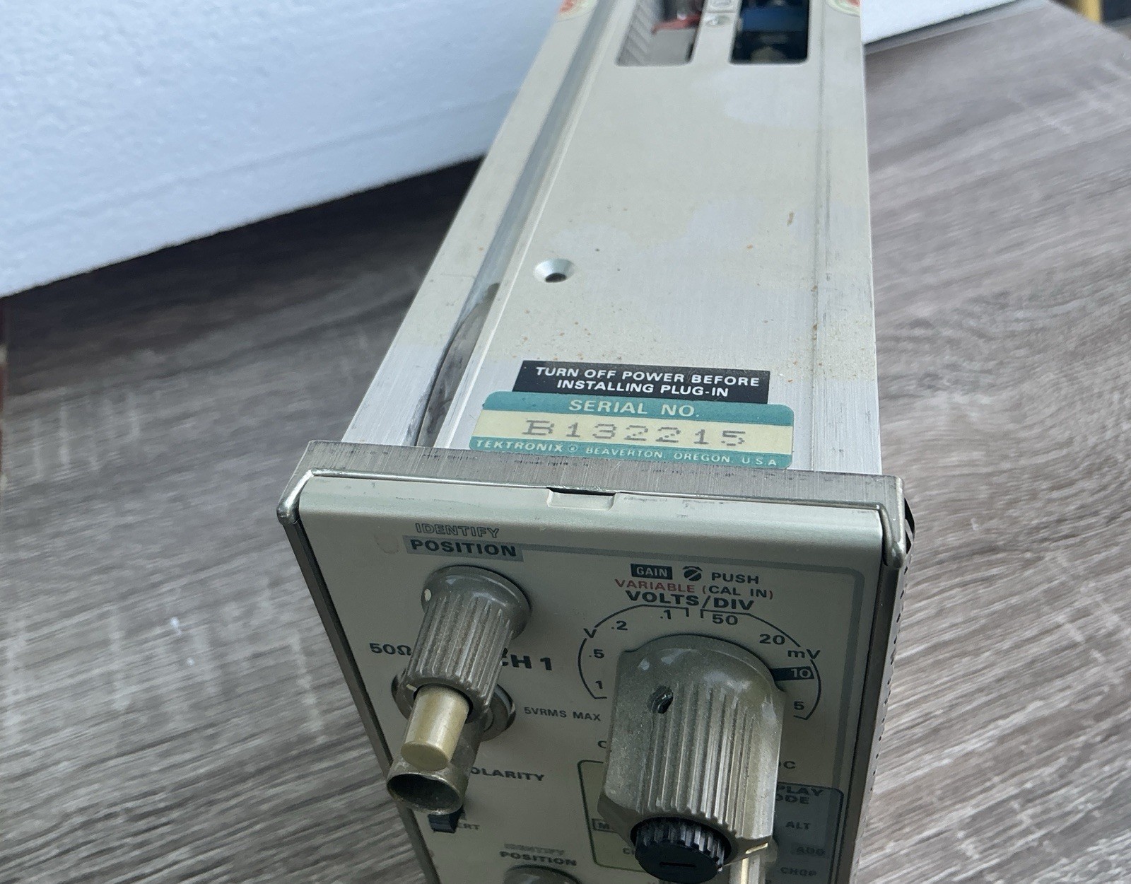 Tektronix 7A24 Dual Trace Amp Vertical Plug-in for 7000-series scope