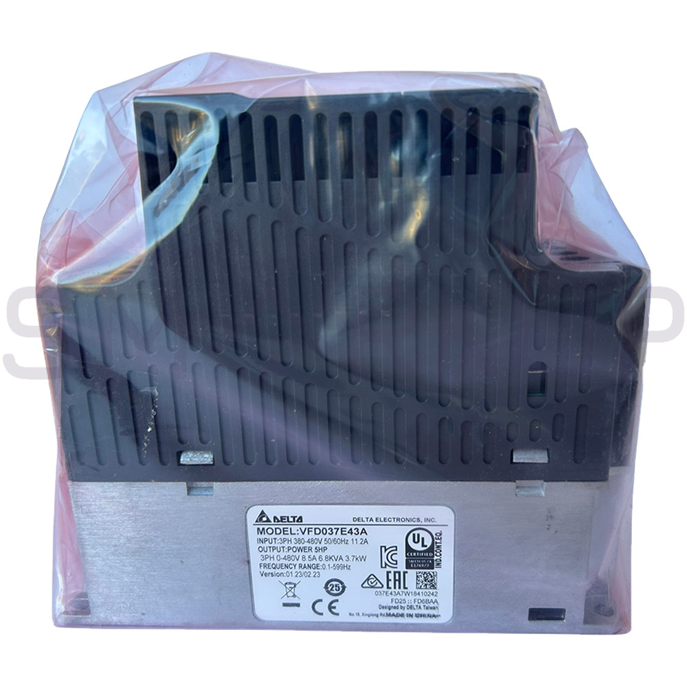 New In Box DELTA VFD037E43A Inverter 3.7 kW 380 V