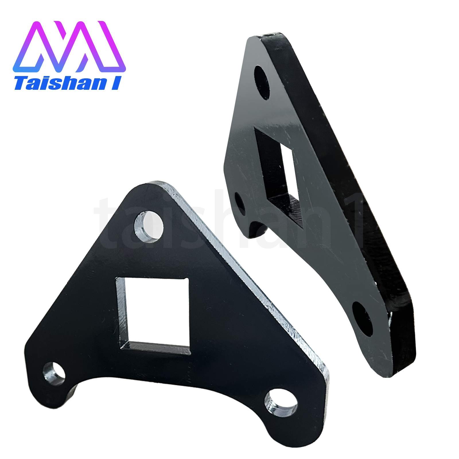 2Pcs Flange bracket For Chinese Mini Excavator Drive Motor Reinforcement Bracket