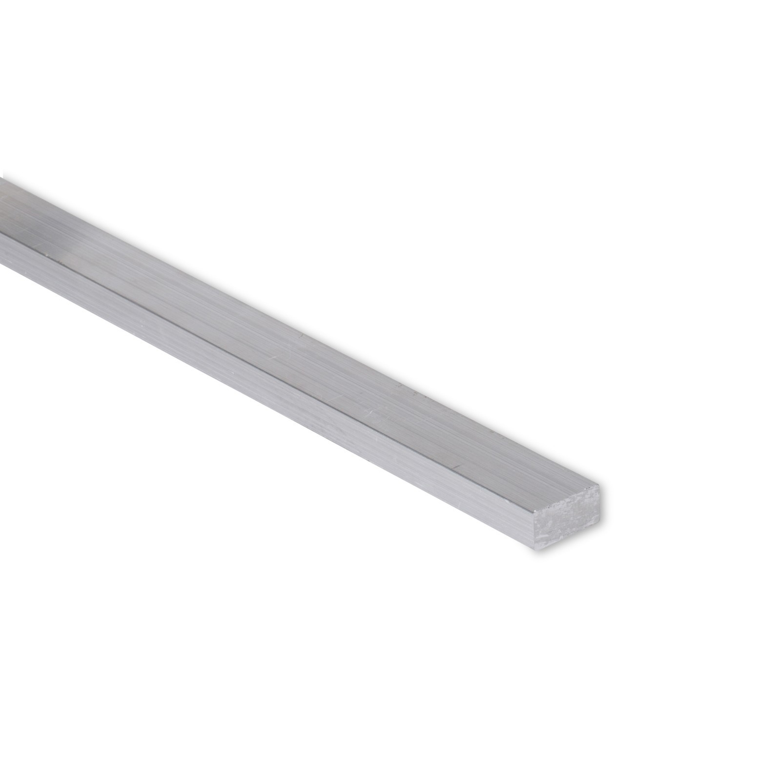 3/8″ x 1/2″ Aluminum Flat Bar, 6061 Plate, 48 Inch Length, T6511, 0.375″
