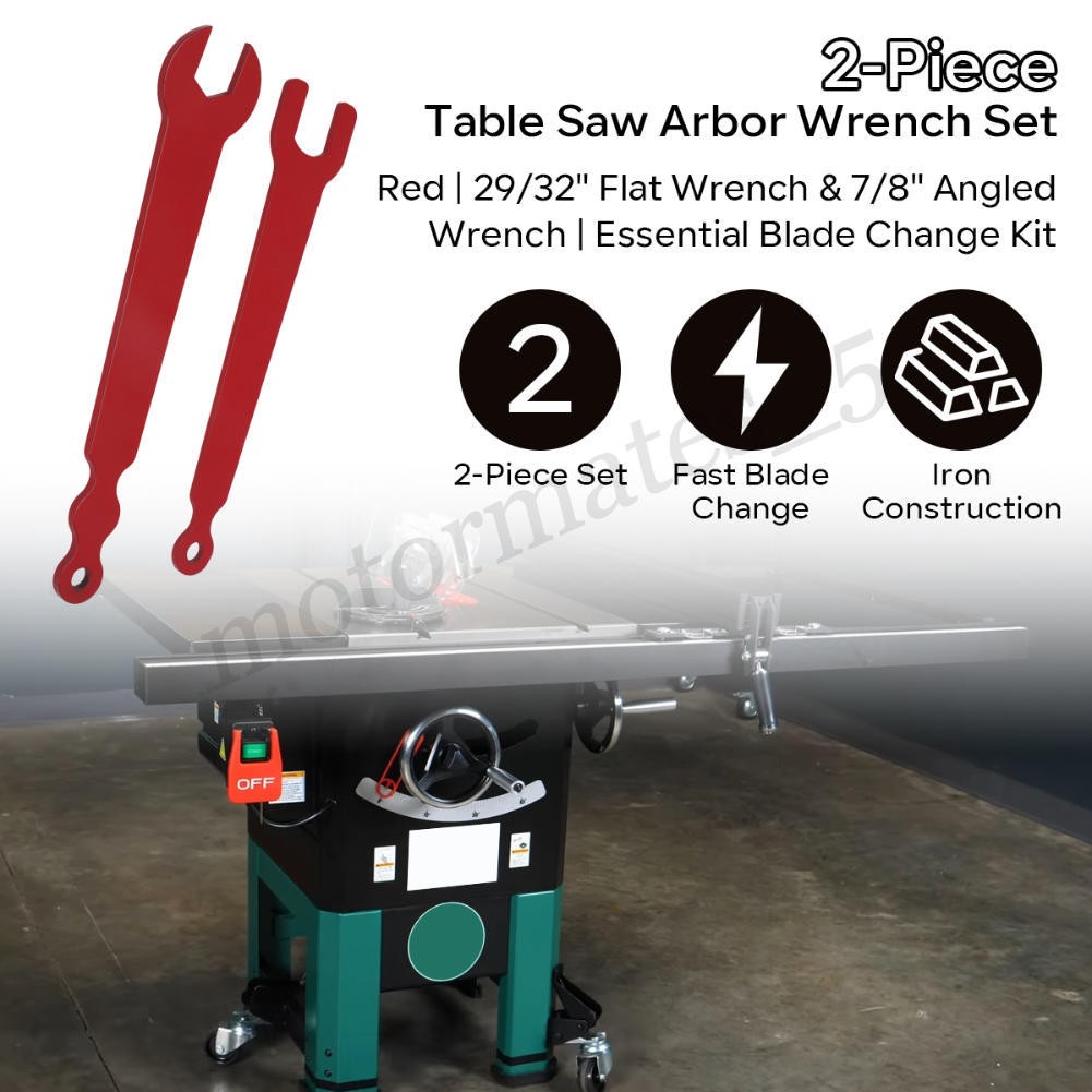 For Delta Unisaw / Contractor Table Saw Wrench Fits Other Saws with a 7/8″ Arbor