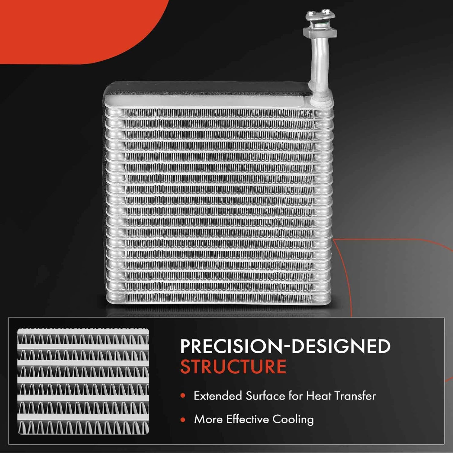 Front A/C Evaporator Core w/ Pressing Plate 2007-2011 Dodge Nitro Jeep Liberty