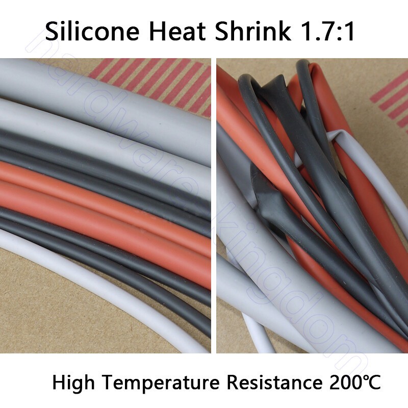 Heat Shrink 1.7:1 Heatshrink Tube 0.8 mm – 60 mm Cable Electrical Wire Sleeving