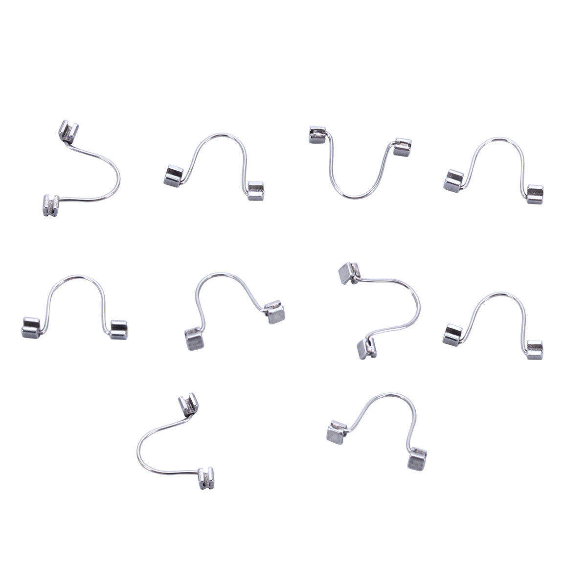 10 Pcs/pack Dental Single Anterior Teeth Torque Ortho Rectangular Spring