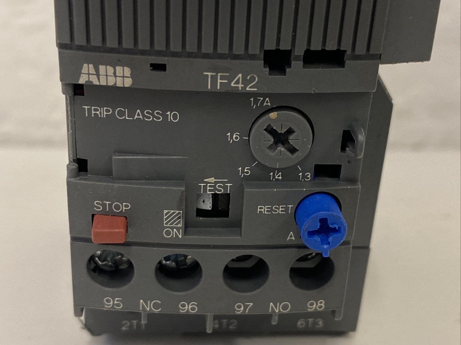 ABB TF42-1.7 1SAZ721201R1028 Thermal Overload Relay