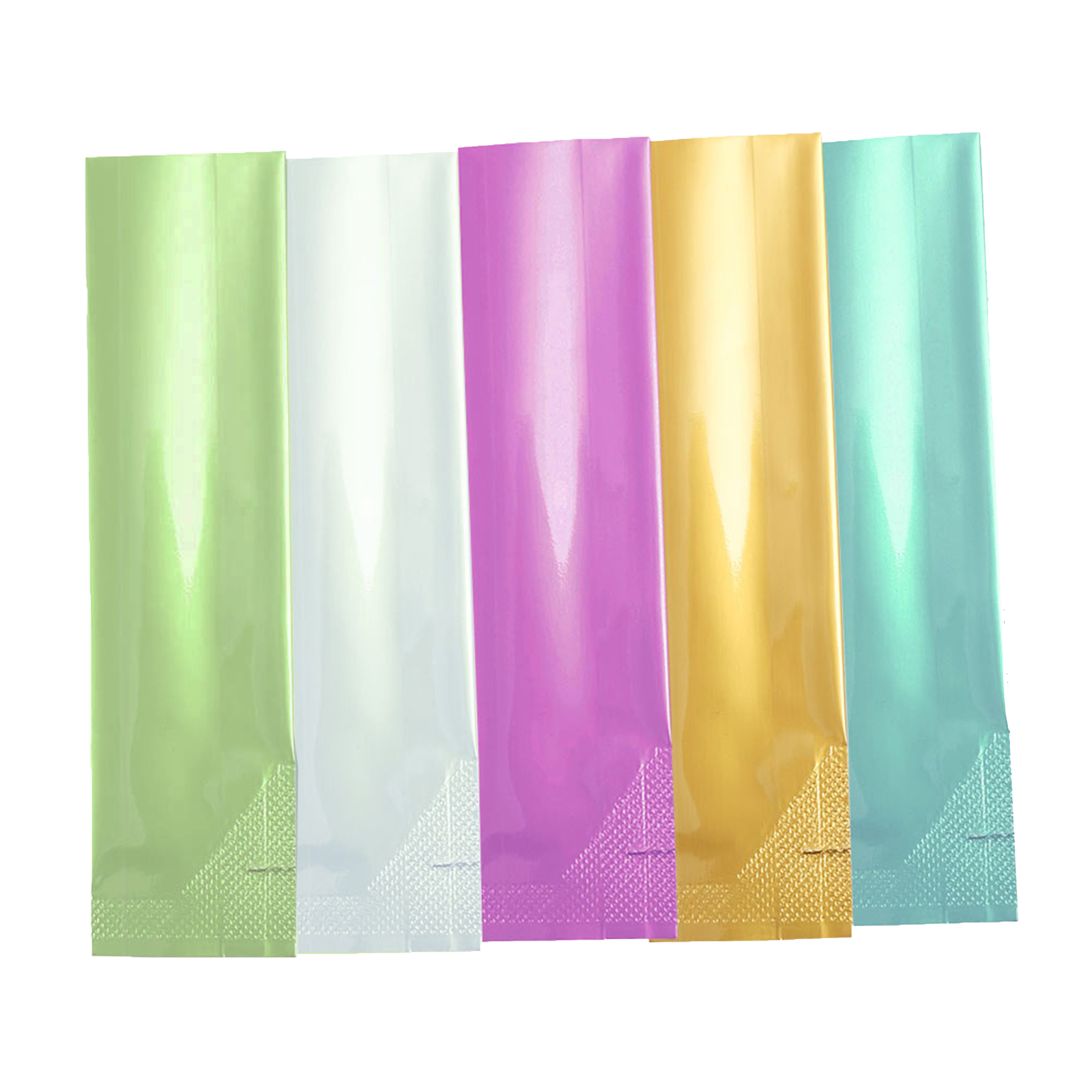 400 Single-Use Food-Safe Mylar Packets w/ Tear Notch for Powder Product 1.2×4.7″
