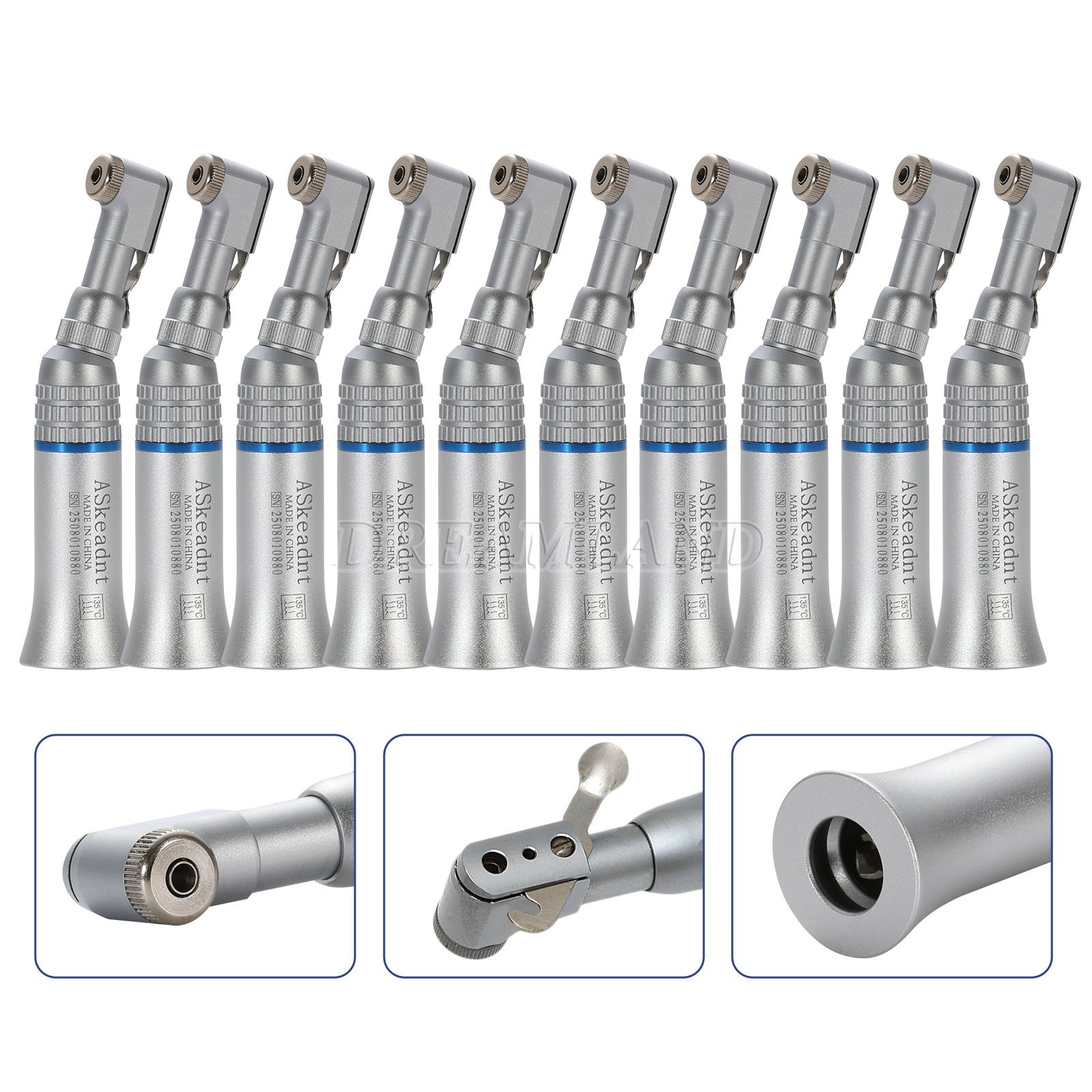 10x NSK Style Dental Slow Low Speed Contra Angle Handpiece Latch type E-Type u