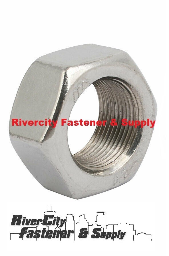(1) M14-1.5 Left Hand Thread Nuts Stainless 14mm x 1.5 with a 22mm hex M14x1.5