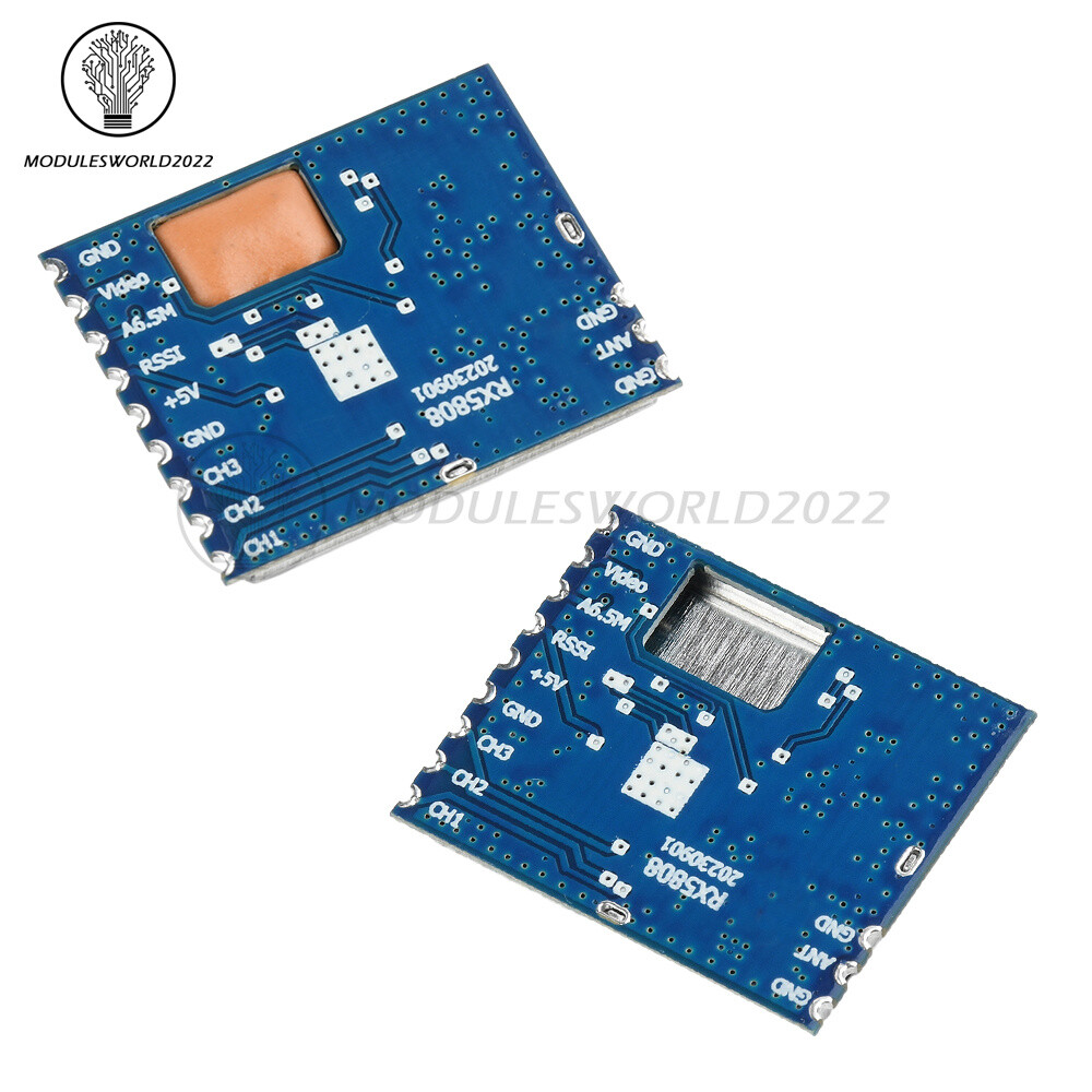 5.8G 5725~5865MHz Receiver Module RX5808 Wireless Audio Video Receiver Module