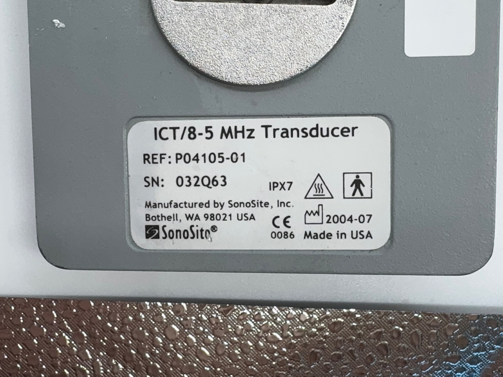 SonoSite ICT/8-5 MHz Ultrasound Transducer Probe.😊. PRICE DROP TODAY!!!