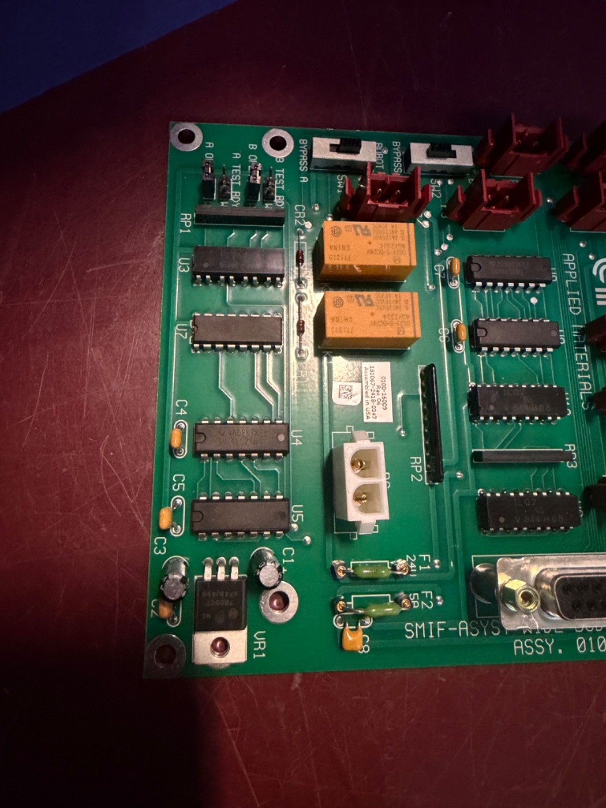 AS IS UNTESTED AMAT Applied Materials 0100-16009 Smif-Asyst Wide Body W/Testing