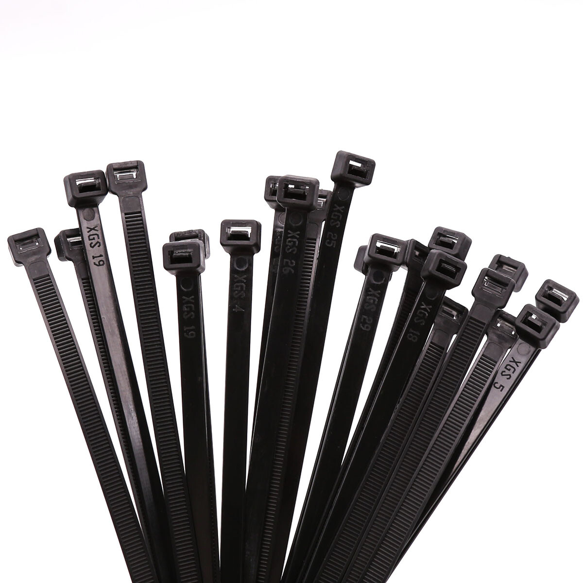 Plastic Cable Zip Ties Width 4mm/Long 100 120 200 250 300mm Nylon Tie Wraps UV