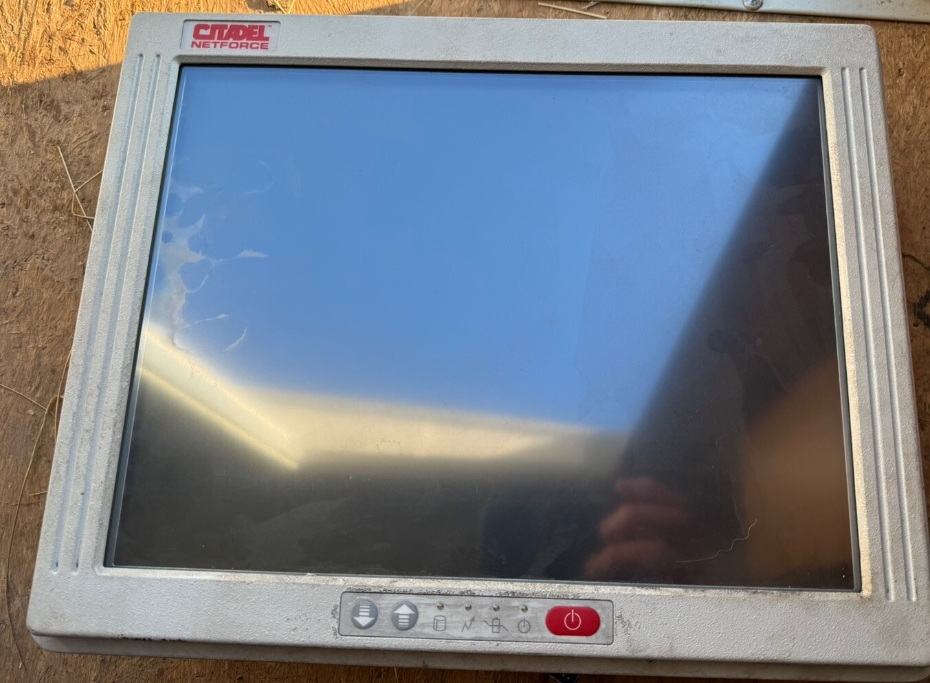 Citadel netforce rugged industrial computer display panel