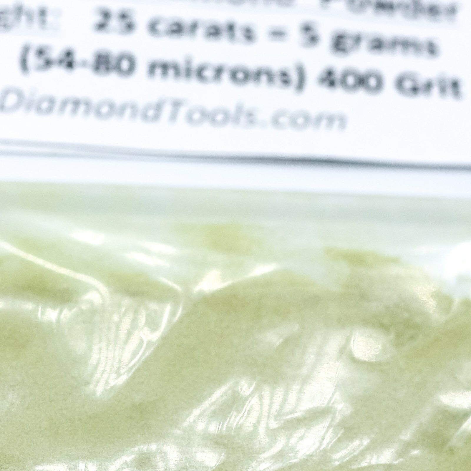 TechDiamondTools Diamond Powder 400 Grit 54-80 Microns, 25 cts = 5 Grams