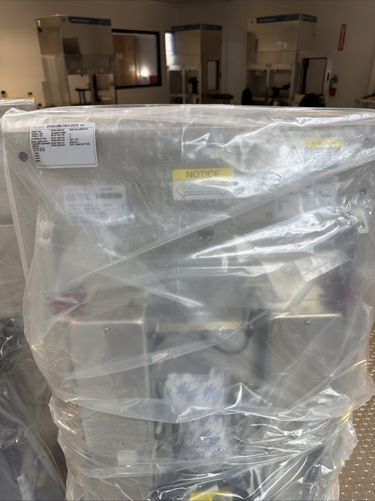 ASYST 300mm EFEM WAFER LOAD PORT SMIF-300FL S3 25WFR 9750-2000-00