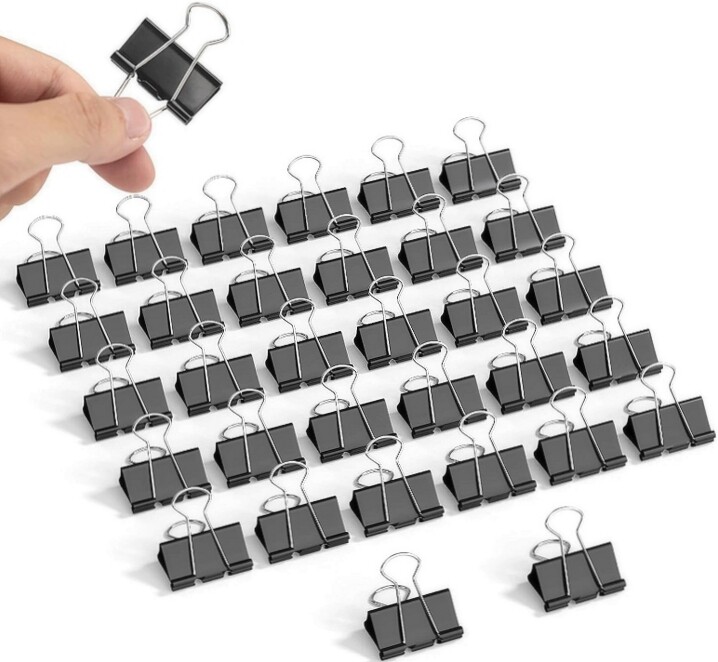 extra Binder Clips large paper Binder Clips 2 inch assorted medium small mini 13