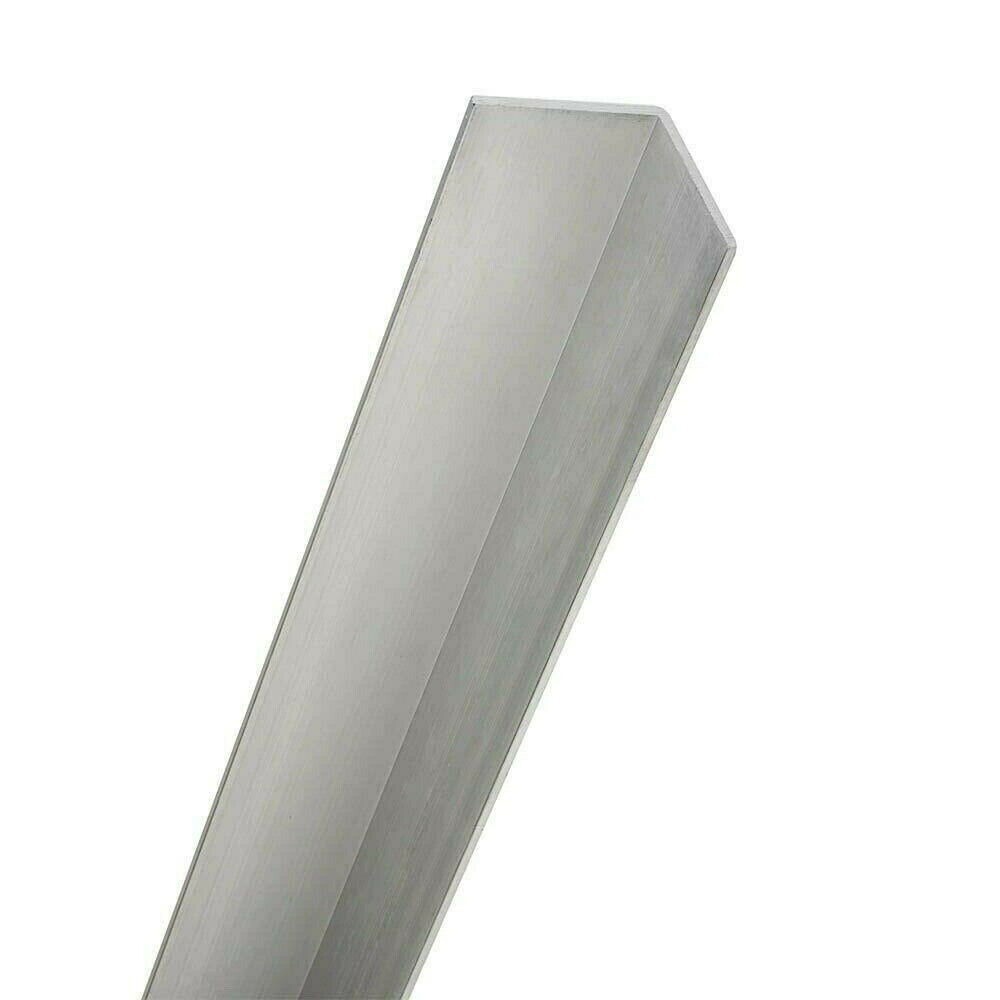 Aluminum Angle 1/8″ x 1-1/2″ x 4 Feet Long Unpolished Alloy 6061 90° Stock 48″