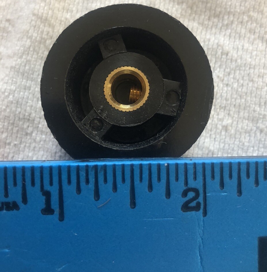 2pk RadioShack 274-407A 1-1/4″ Hexagonal Control Knobs