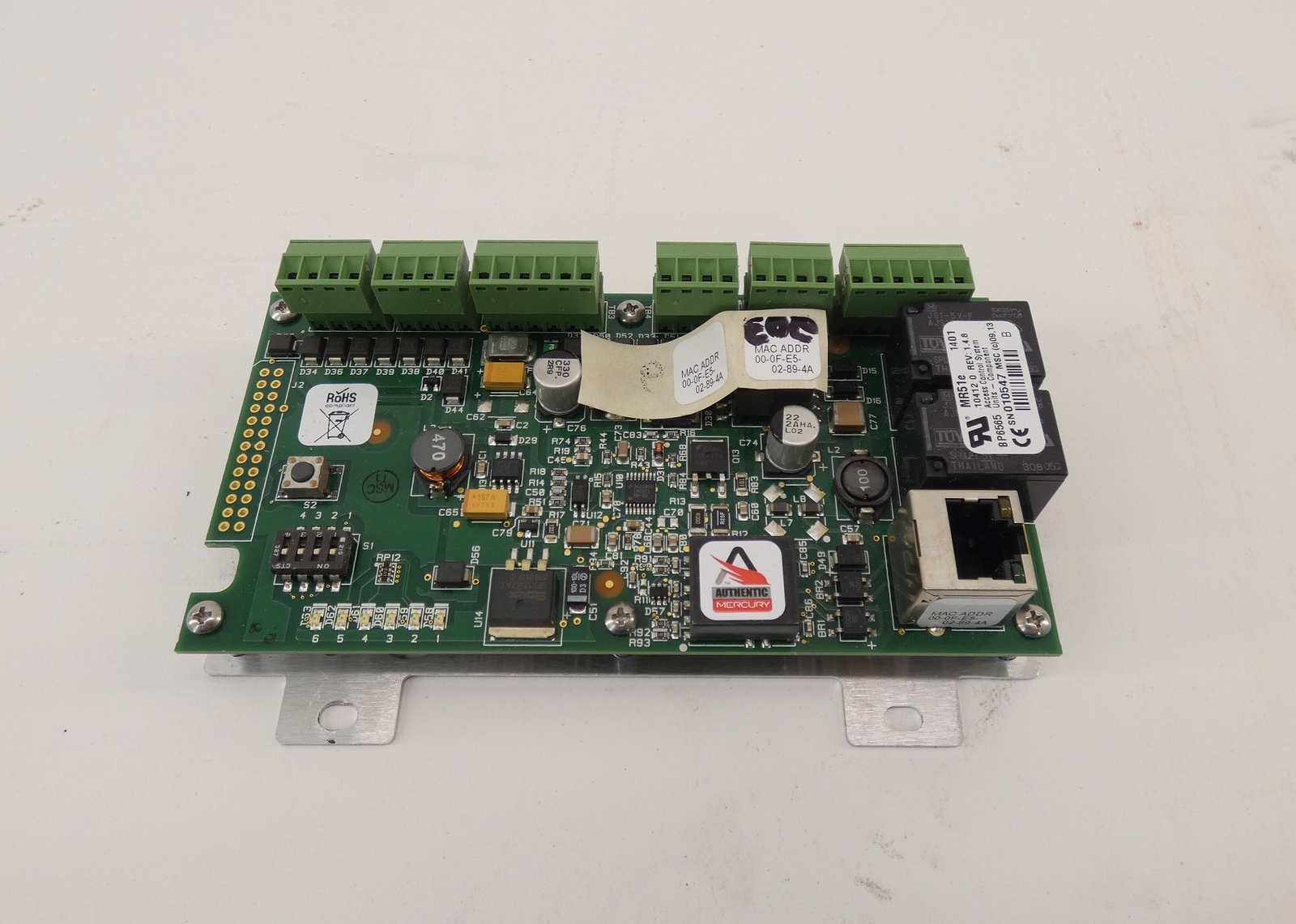 Authentic Mercury MR51e Access Control System Unit 1.4.8 REV W/ Honeywell PW6…