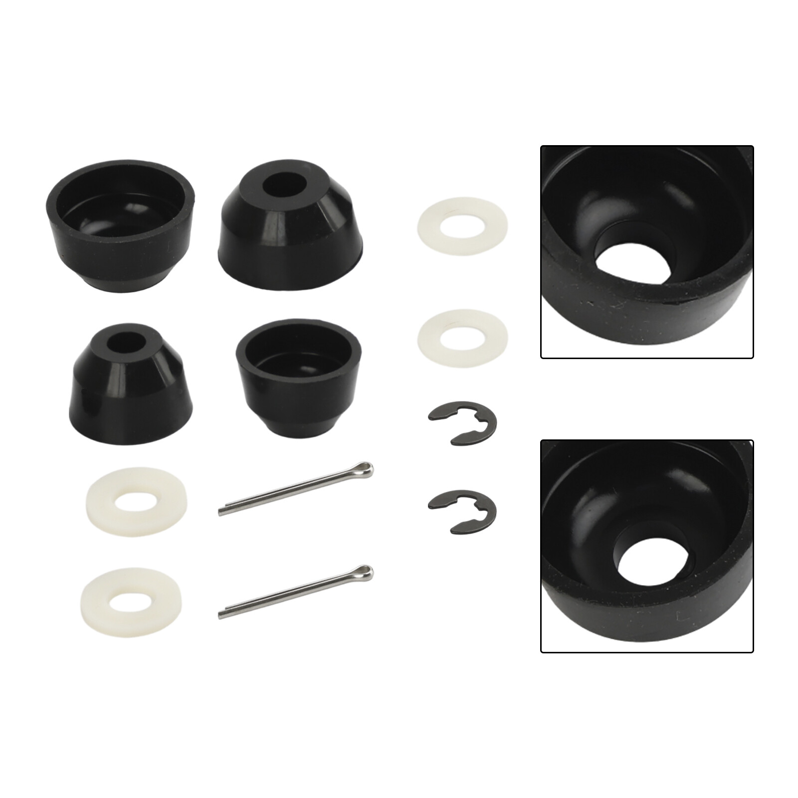 Inner/Outer Tie Rod Poly Boots Upgrade Kit Fits For Kubota BX GR US