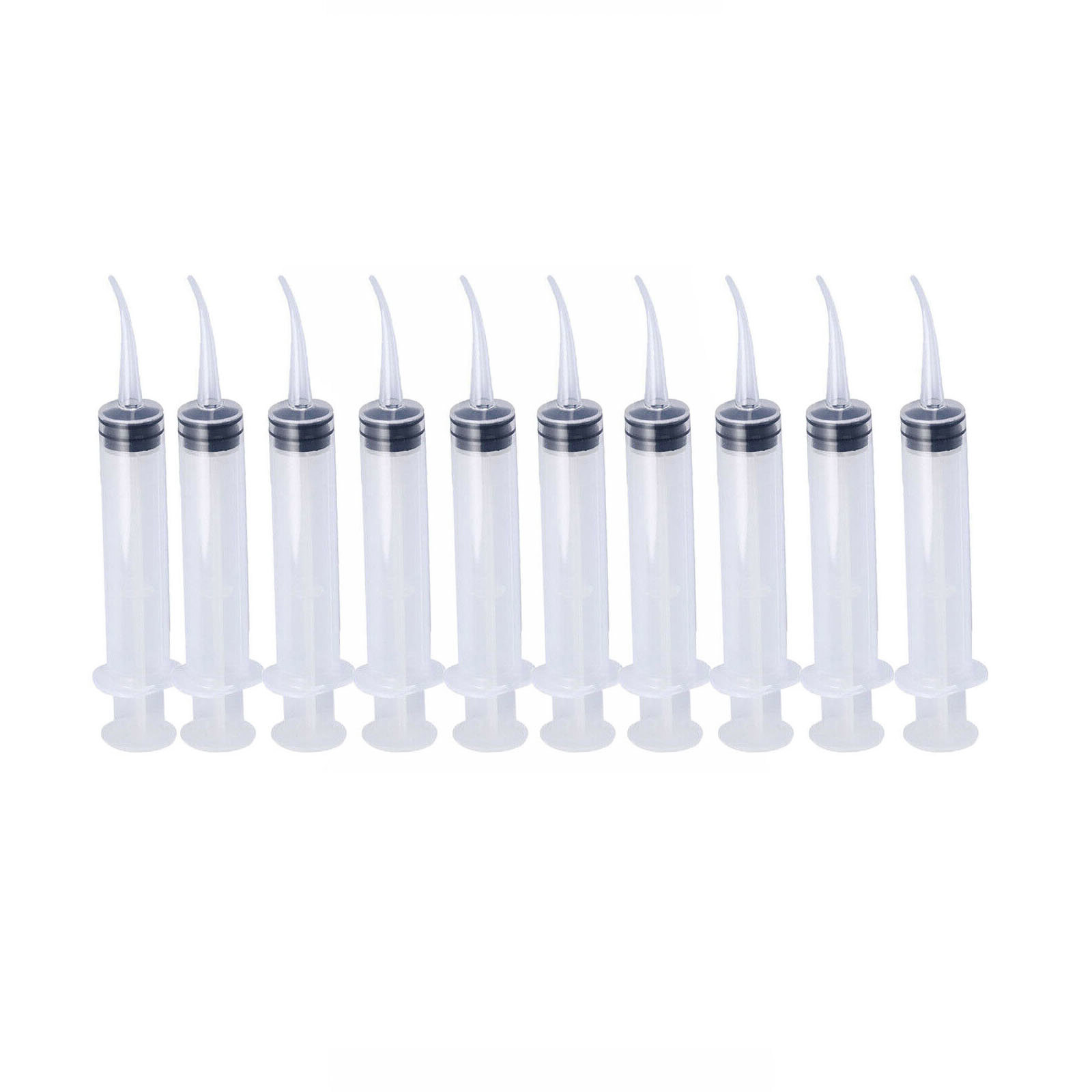 50 pcs Dental Disposable Curved Tip Utility Irrigation 12ml