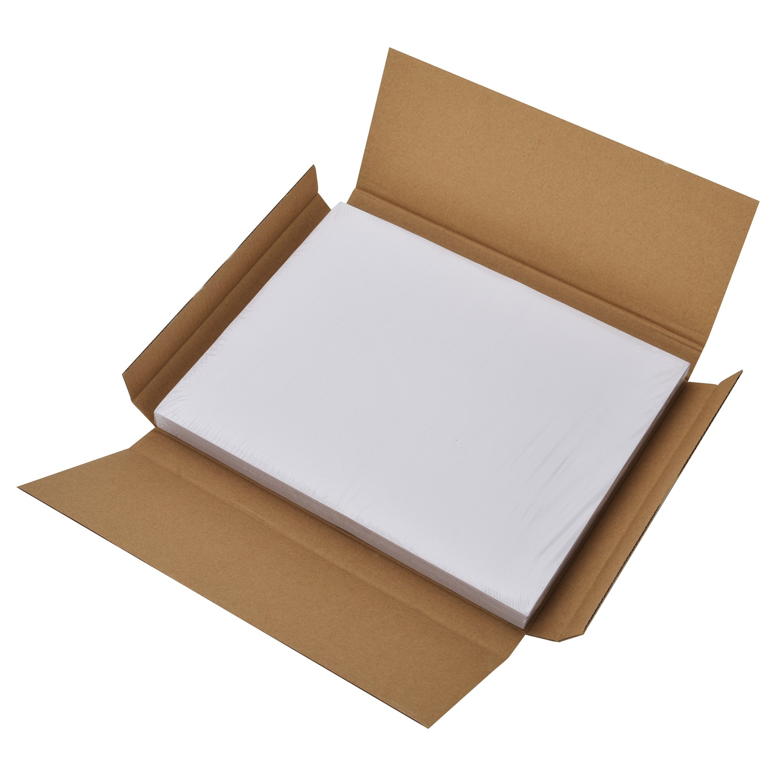 Premium 8.5×5.5 Rounded Corner Shipping Postage Labels Half Sheet Self Adhesive