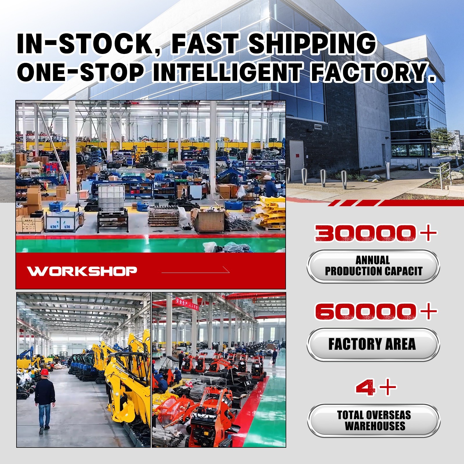 13.5HP Mini skid steer loader B&S engines Hydraulic System for sale USA STOCK